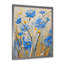 «Blue Cornflowers Calm Paint», reproduction d'art sur toile-757944462-757944459