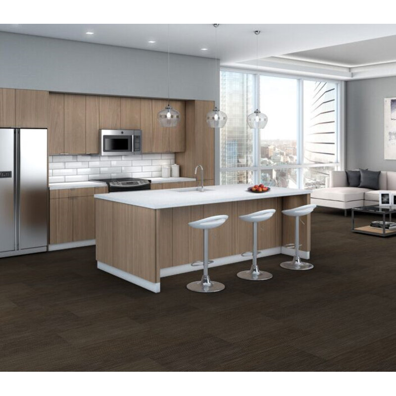 Carreau adhésif multi-niveaux 24 po x 24 po Elodie (80 pieds carrés), Serein