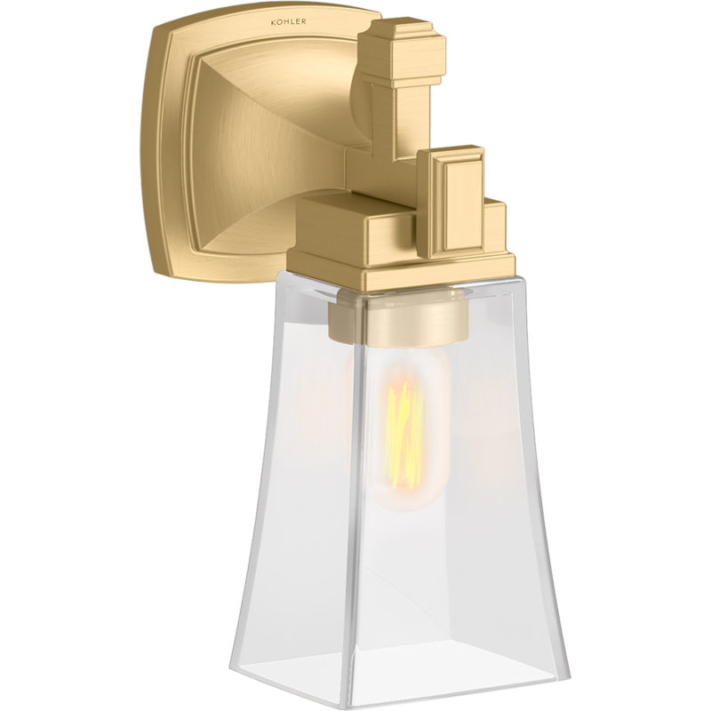 Riff 11 In. One-Light Sconce, Brushed Moderne