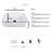 Rutland 24" Single Bathroom Vanity Set with Mirror with Sink-743192200-743192207