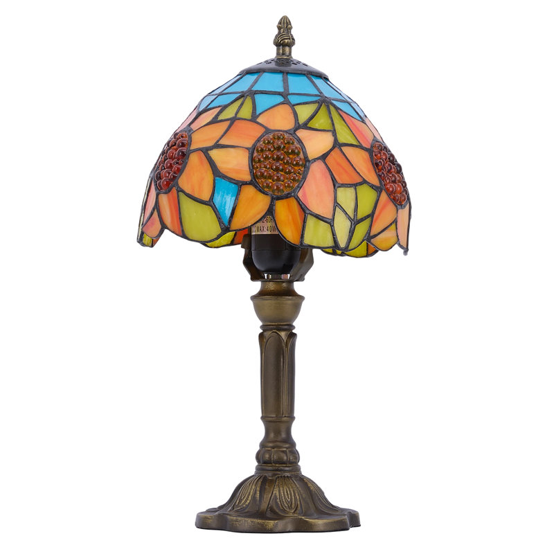 Tiffany Style Colourful Glass Table Lamp