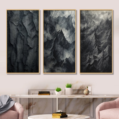 Mountains Percolated Peaks
