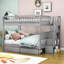 Lit superposé double avec tablettes double sur double par QYUF-1606722092