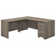 Bush Business Furniture Studio C L Shaped Desk with Mobile File Cabinet and Return