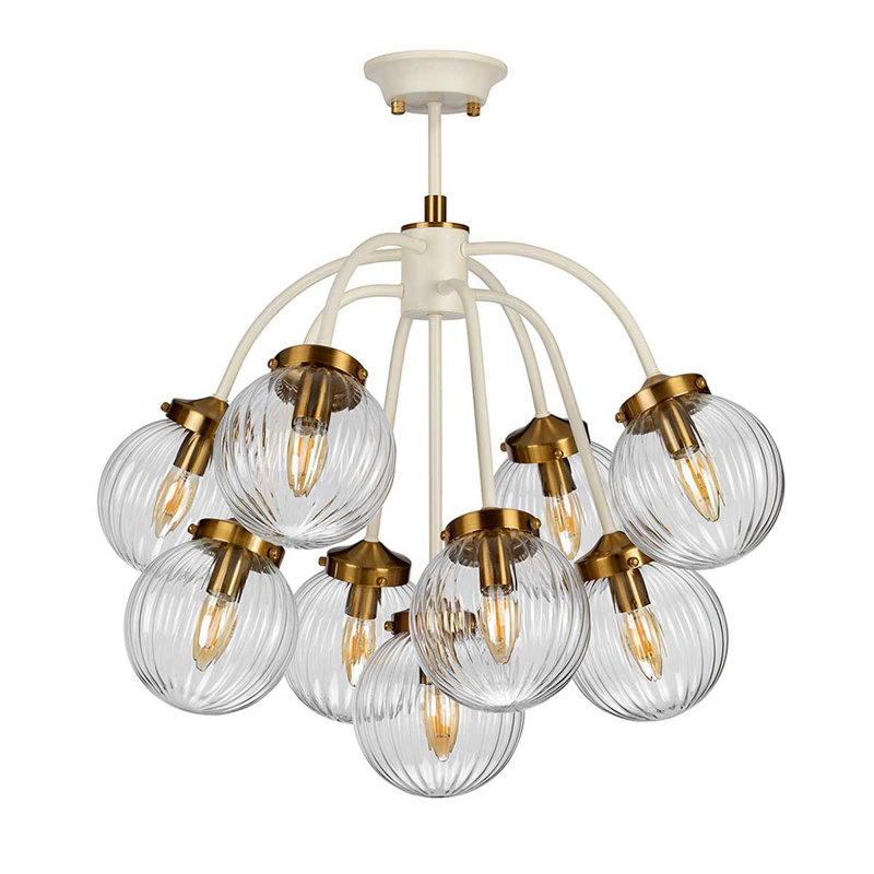 Giancarlo 9 - Light Shaded Chandelier