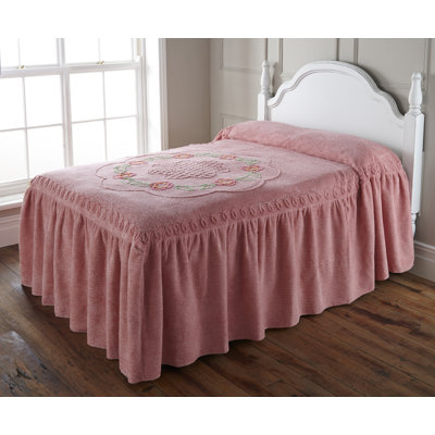Jacques Cotton Blend Solid Colour Bedspread