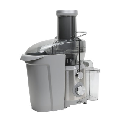 Omega High Speed Juicer with Extra Large Chute, in Silver