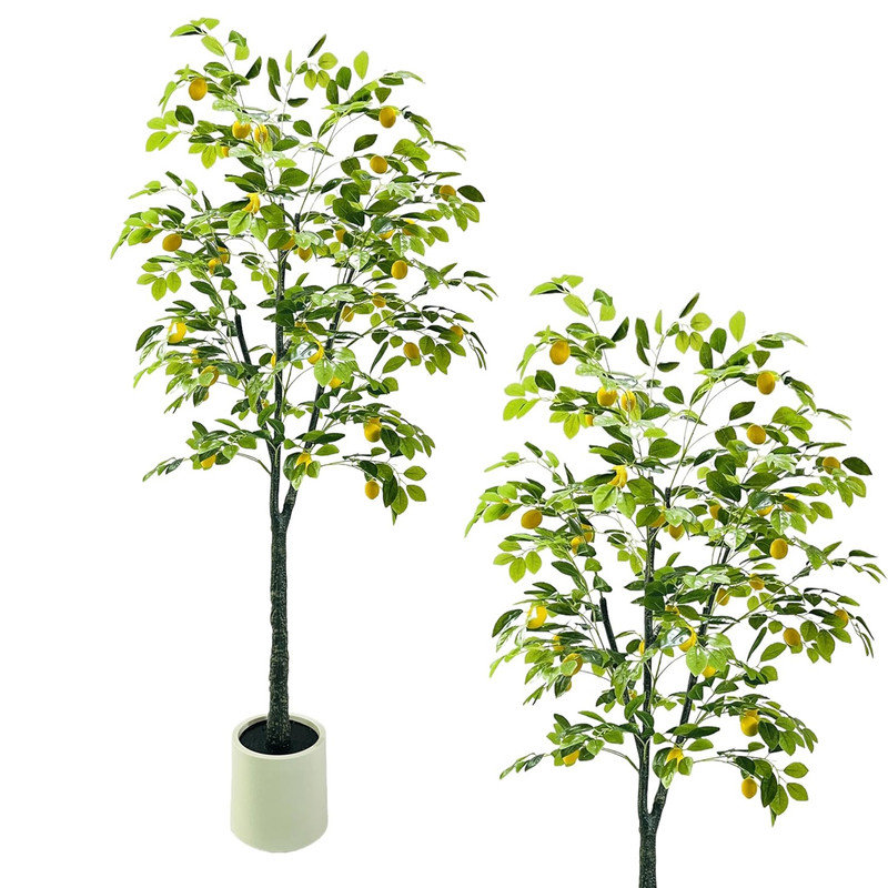 180cm Faux Lemon Tree in Pot