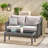 Loveseat & Table
