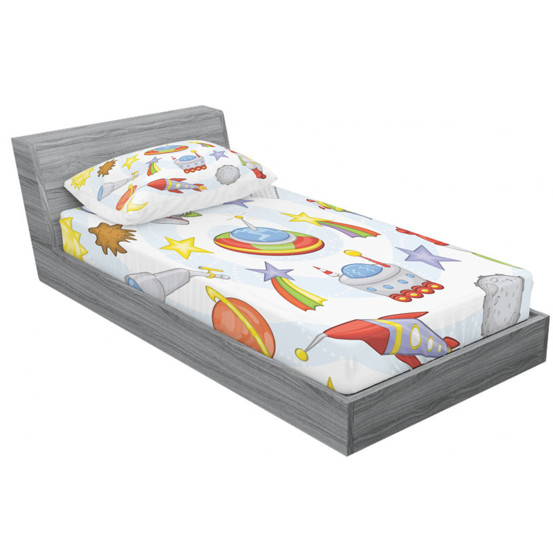 Microfiber Sheet Set, Twin XL Sheet Set with Fitted Sheet