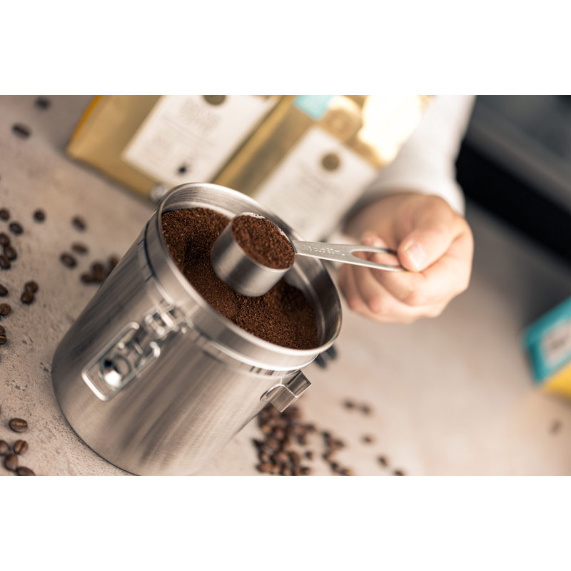 Café Ole Stainless Steel 500ml Coffee Canister