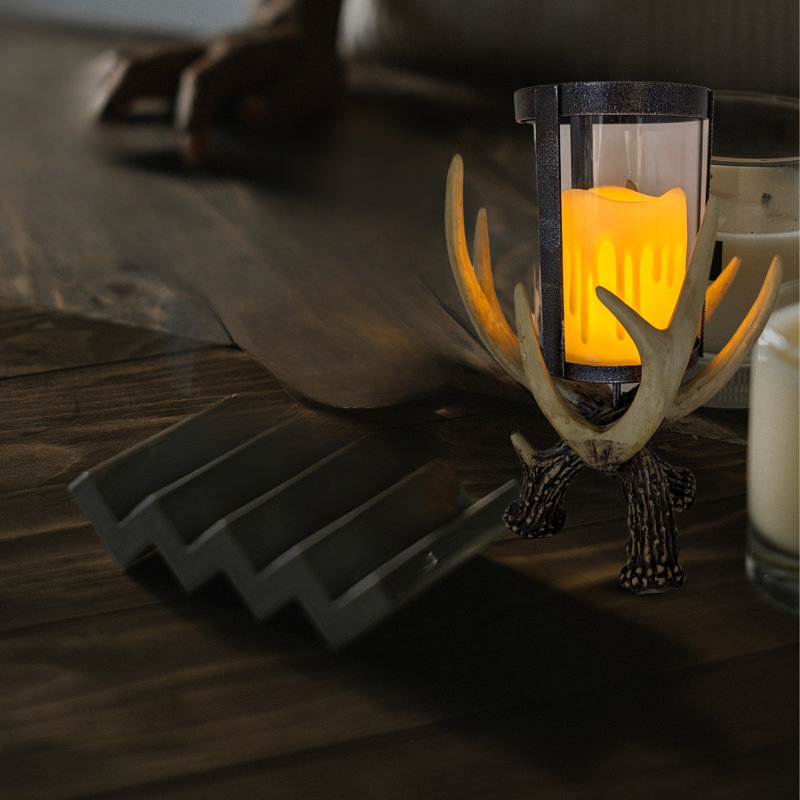 Décoration de table en résine rustique