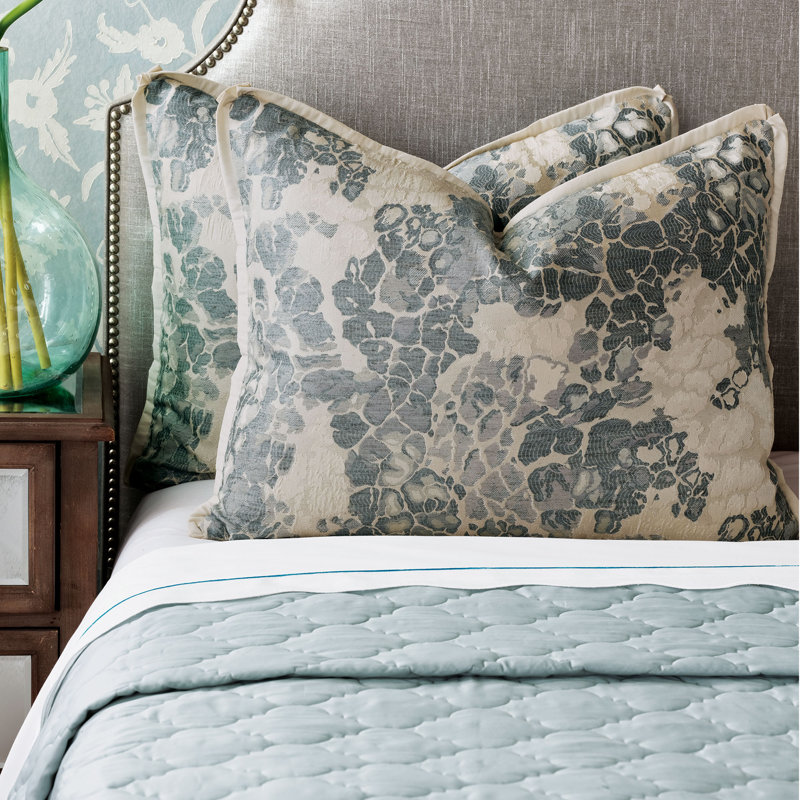 Alaia Metallic Abstract Sham, Standard
