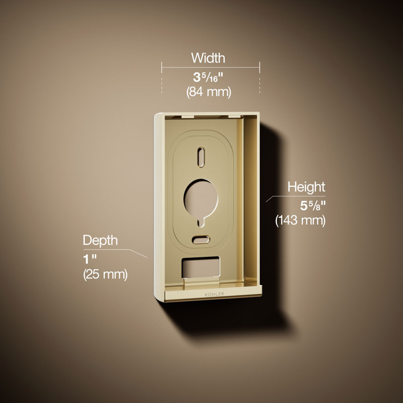 Dtv+ Interface Mounting Bracket, Gold