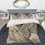 Ensemble de housse de couette Glam Phoenix Neutral - Modern Glam - Microfibre polyester-38757405