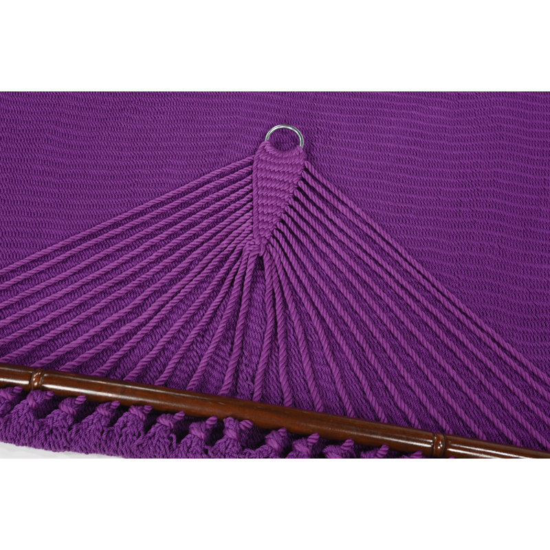 Blanco 2 Person Spreader Bar Hammock, Purple