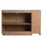 Meuble-lavabo autoportant de 52 po avec lavabo et armoire de rangement en céramique