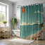 Classic Beach Patterns - Rideau de douche standard 1 pièce-1246730458