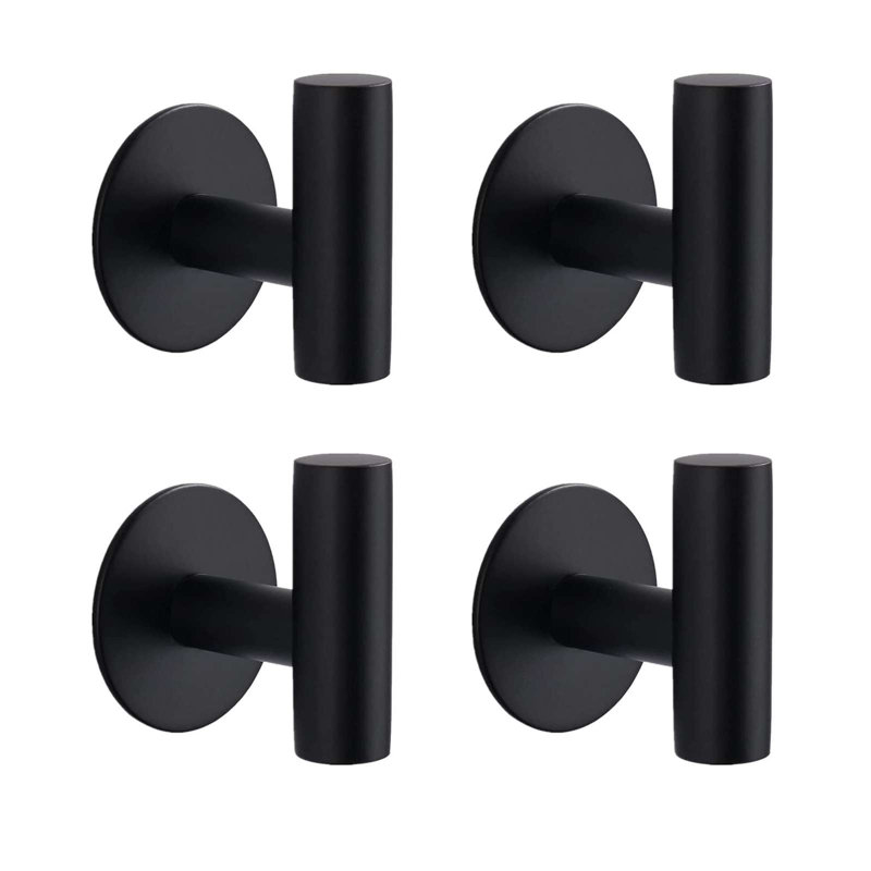 Henninger Bathroom Storage, Noir mat