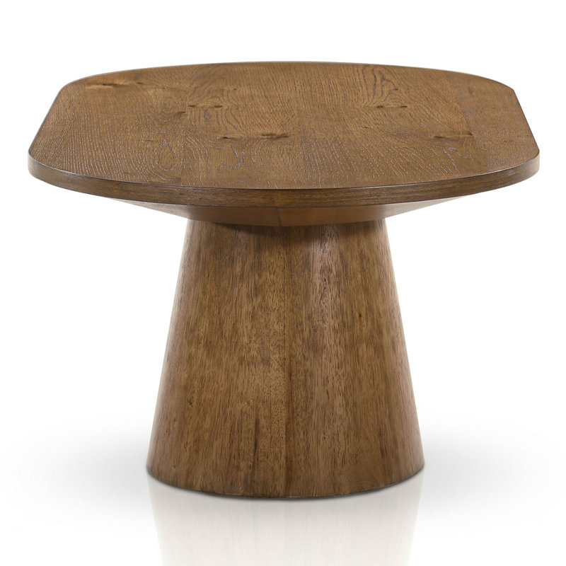 Table basse Kingswood, Bois brun