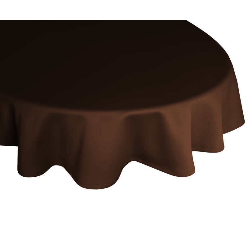 Garraway Tablecloth, Dark brown, 120cm W x 160cm L