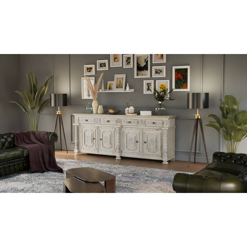 Berlene Solid Wood Sideboard, 89'' W