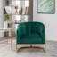 Romy 30" W Tufted Upholstered Barrel Chair-1159302595