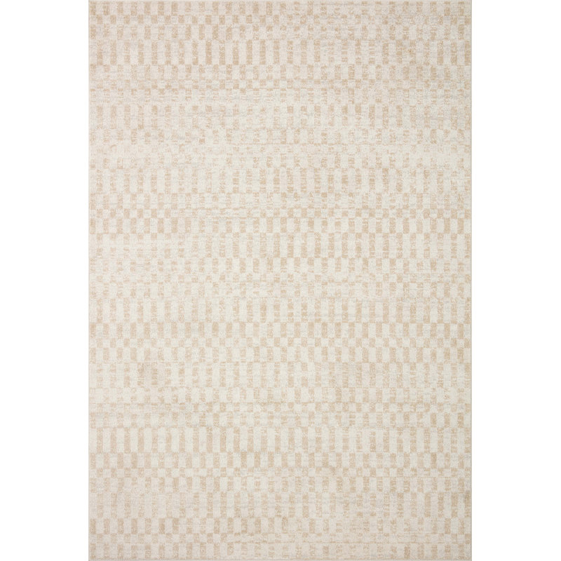 Tapis ivoire / naturel Krieger II, Rectangle 9 pi 2 po x 13 pi