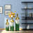 Decorative Metal Vases Set of 3
