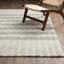 Tapis à motif de fibres recyclées beige / gris Thayer-1657562062