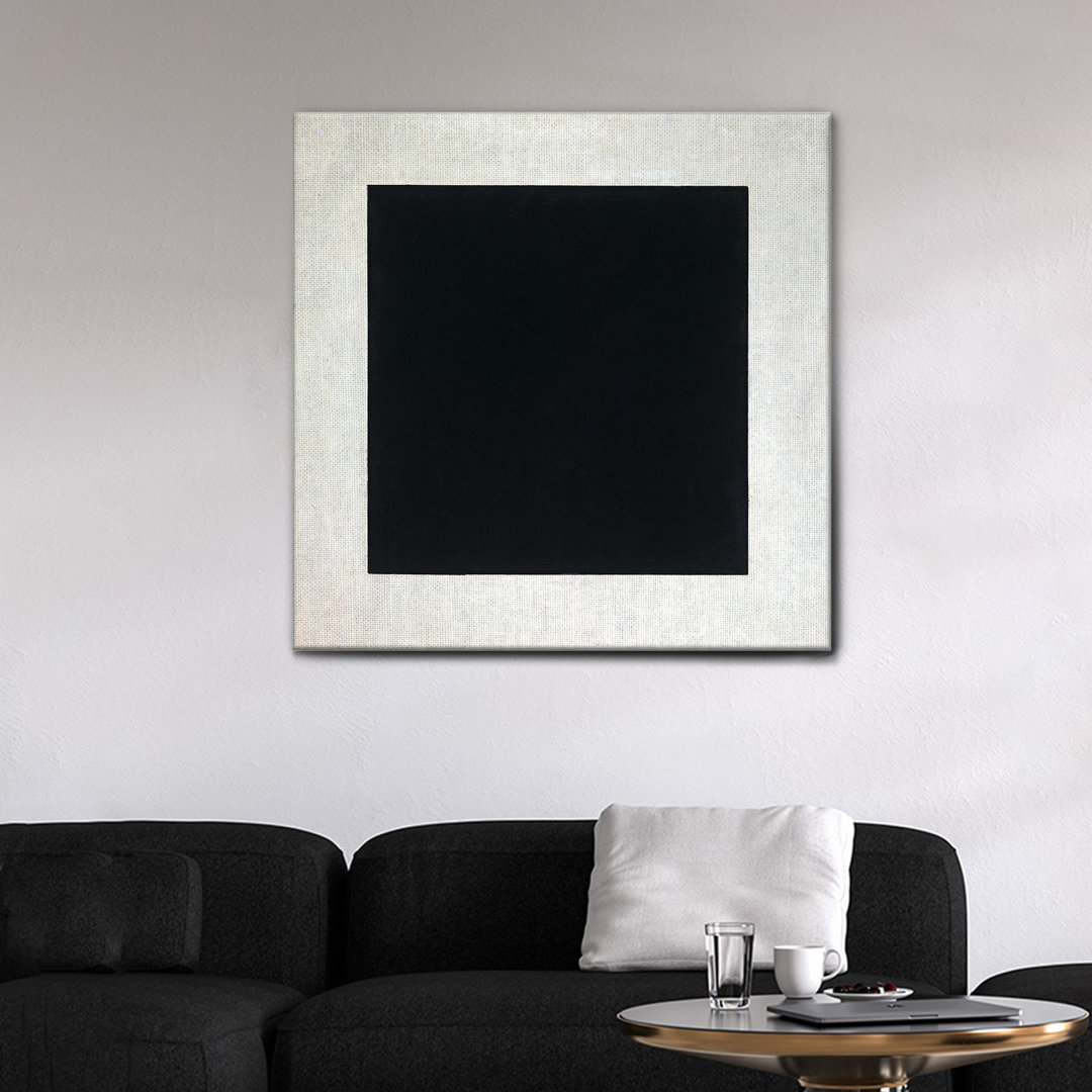 Leinwandbild Black Square von Kazimir Malevic