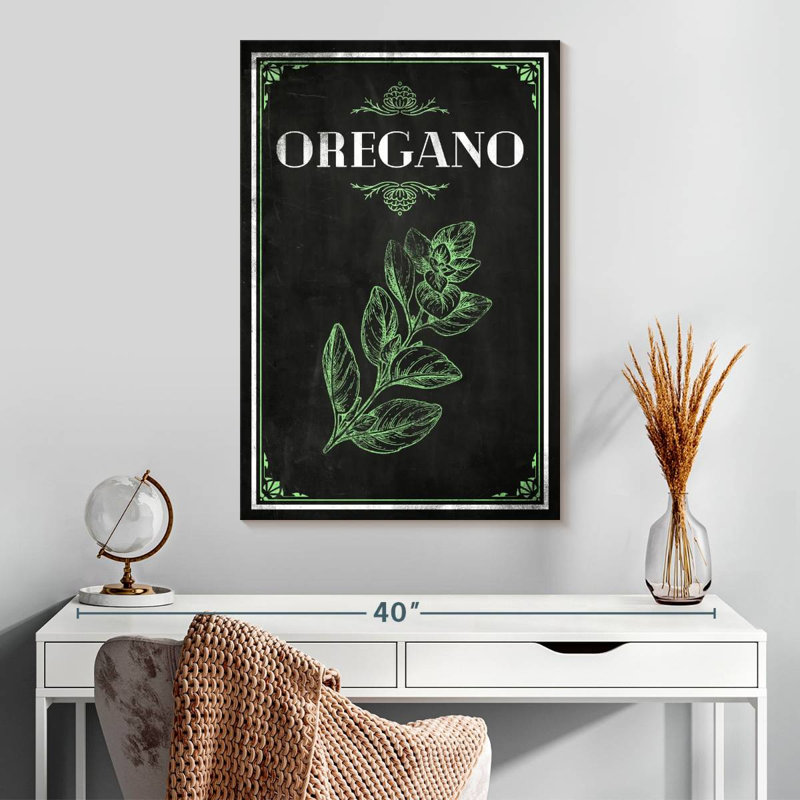 Fresh Oregano, 30" H x 20" W