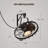 20'' Outdoor Ceiling Fan With Light And Remote, Waterproof Caged Ceiling Fan, Dimmable Light For Patio, Bedroom And Kitchen, Brown