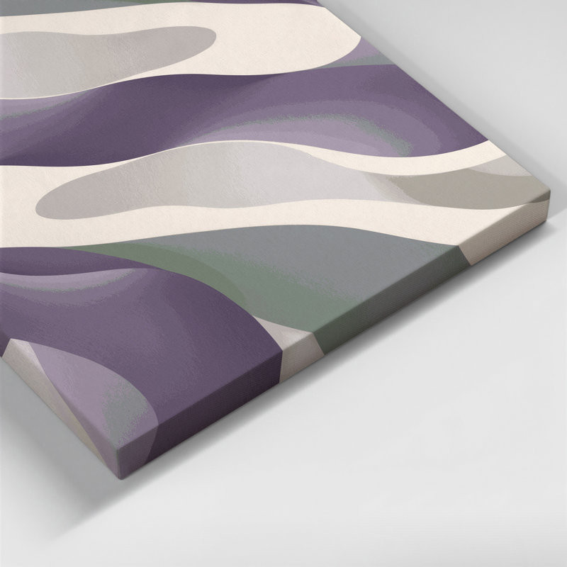 Art abstrait sur toile 23 formes abstraites, H 14 po x l 11 po