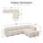 Wylodene 9-Piece Reversible Modular and Standard Velvet Sectional with Storage-1738144214