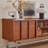 Retro pine simple TV cabinet-1938967551