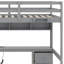 Lit mezzanine double avec tiroirs Jaquela Kids-943325440