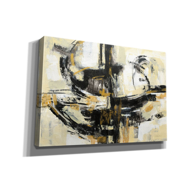 «Concept» par Silvia Vassileva, art mural sur toile, H 18 po x l 26 po x P 0,75 po