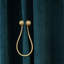 Magnetic Earpiece-Shaped Curtain Tiebacks 2 Pcs-596747797