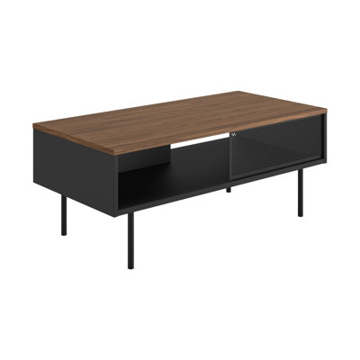 Anajia Four Leg Coffee Table with Storage
