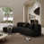 Black Faux Leather selected