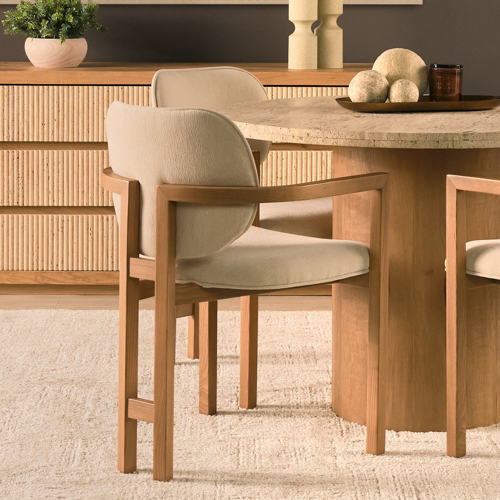 Oak Armchair