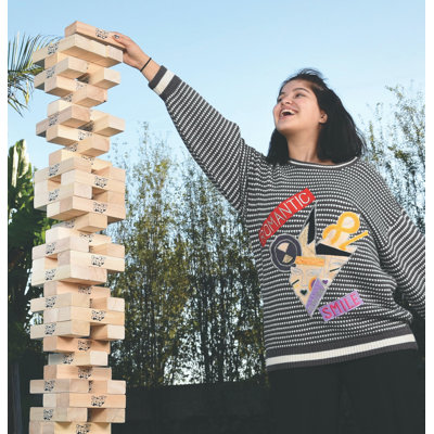Jeu en bois franc Jenga® GIANT ™ JS7 ™