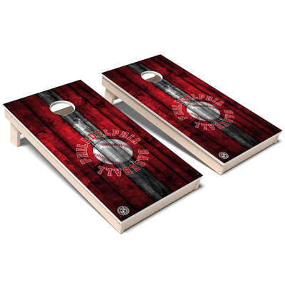 Ensemble de planche de jeu de cornhole Philadelphia
