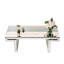 Table basse en verre
