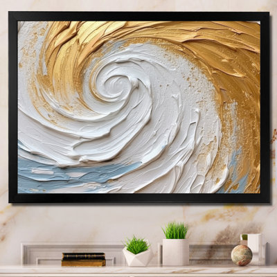 " Gold Eternal Swirl II "