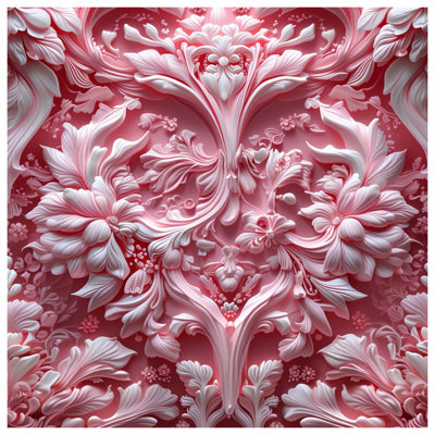 Tapisserie murale à motif floral complexe - décoration murale florale