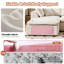 Canapé modulaire confortable en tissu chenille et canapé modulaire confortable en L