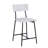 Badin Wood And Metal Modern Counter Stool Set Of 1 (No Including  Table)