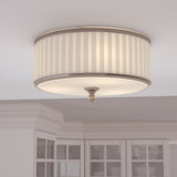 Mbolu Fabric Flush Mount